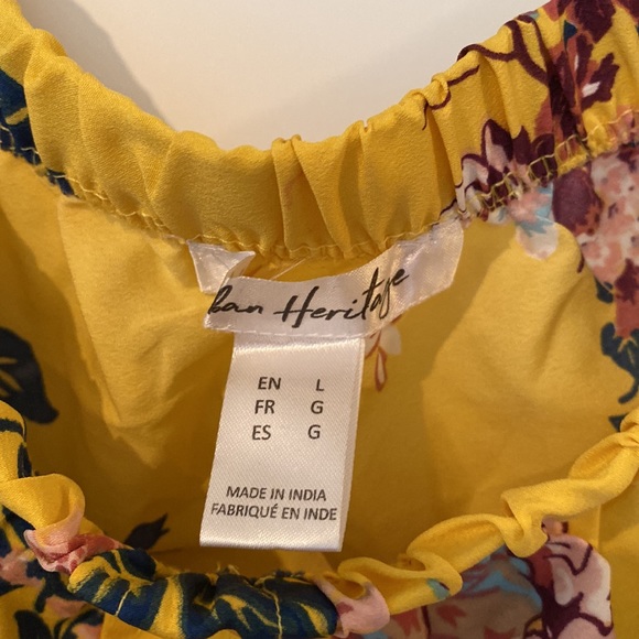 Summer Floral Off-the-shoulder Tunic - Picture 5 of 5